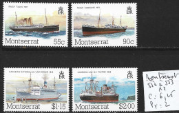 MONTSERRAT 550 à 53 ** Côte 6.25 € - Montserrat