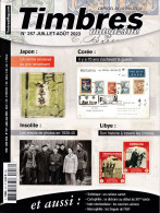 Revue Timbres Magazine - N° 257 - Juillet-Août 2023 - Revue Neuve - Frans (vanaf 1941)