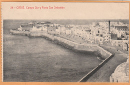 Cadiz Spain 1910 Postcard - Cádiz