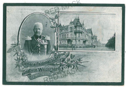 GER 09 - 10516 G-ral Graf WALDERSEE, German Military Leader In CHINA, Litho, Germany - Old Postcard - Used - 1904 - Ehemalige Dt. Kolonien