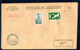 RC 25737 CAMEROUN 1944 ENTRAIDE DE L'AVIATION - TIRAGE LIMITÉ A 500 EXEMPLAIRE TB - Lettres & Documents