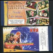 POLYNESIE FRANCAISE - CARNET N° C590-1 * * - FRUITS DU FENUA - LUXE - Postzegelboekjes