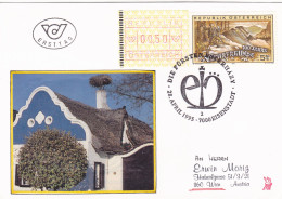 ARCHITECTURE  FDC   COVERS 1995  AUSTRIA - FDC