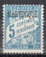 Martinique Timbre-Taxe N°1* Neuf Charnière TB  Cote : 2€25 - Segnatasse