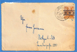 Allemagne Bizone - 1948 - Lettre De Heilbronn - G29333 - Altri & Non Classificati