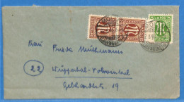 Allemagne Bizone - 1946 - Lettre De Molln - G29323 - Otros & Sin Clasificación