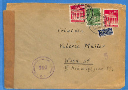 Allemagne Bizone - 1949 - Lettre Avec Censure De Mulheim - G29315 - Other & Unclassified