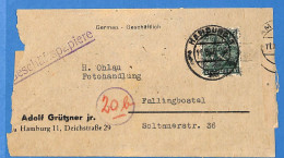 Allemagne Bizone - 1948 - Lettre De Hamburg - G29310 - Otros & Sin Clasificación