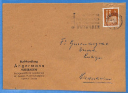 Allemagne Bizone - 1951 - Lettre De Wiesbaden - G29312 - Altri & Non Classificati