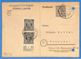 Allemagne Bizone - 1945 - Carte Postale De Alfeld - G29287 - Covers & Documents