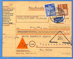 Allemagne Bizone - 1951 - Carte Postale De Hannover - G29286 - Lettres & Documents