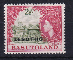Lesotho: 1966   QE II - Pictorial 'Lesotho' OVPT   SG113B    2½c  [Wmk: Block CA]    MNH - Lesotho (1966-...)