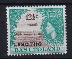Lesotho: 1966   QE II - Pictorial 'Lesotho' OVPT   SG117B    12½c  [Wmk: Block CA]    MNH - Lesotho (1966-...)