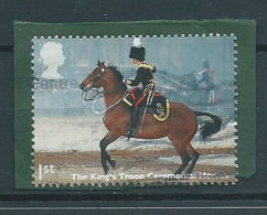 GROSSBRITANNIEN GRANDE BRETAGNE GB 2014 WORKING HORSES:THE KING'S TROOP CEREMONIAL HORSES 1ST SG 3565 MI 3565 YT 3967 SC - Gebraucht