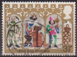 Noel - Conte Populaire - GRANDE BRETAGNE - Le Bon Roi Wenceslas, Le Page Et Le Paysan - N° 707 - 1973 - Used Stamps