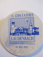 Badge Commémoratif/ "1200 Jahre Laudenbach 795-1995 /Allemagne  /1995   INS217 - Police