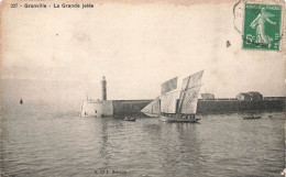 FRANCE - Granville - La Grande Jetée - Carte Postale Ancienne - Granville