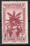 Martinique Timbre-Taxe N°21* Neuf Charnière TB  Cote : 3€50 - Timbres-taxe