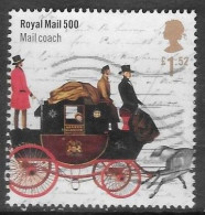 GROSSBRITANNIEN GRANDE BRETAGNE GB 2016 500 ANIV ROYAL MAIL: COACH 500 £1.52 USED SG 3799 MI 3847 YT 4261 SC 3474 - Used Stamps