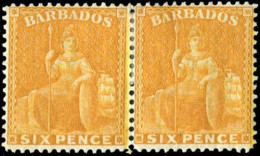 Barbados, 1875, Ungebraucht - Barbades (1966-...)