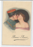 Nanni: 338-5.  Belle Carte. Militaire Et Femme - Nanni