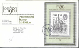 GRANDE BRETAGNE Ca.1980: FDC "London 1980" - 1971-1980 Decimal Issues