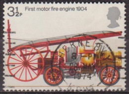 Protection Contre Les Incendies - GRANDE BRETAGNE - Pompes Motorisée - N° 721 - 1974 - Used Stamps