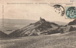 FRANCE - Besançon - Ruines Du Château De Montfaucon - Excursion En Franche Compté  - Carte Postale Ancienne - Besancon