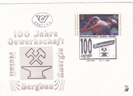 METALLURGY  ERFALGREICH   FDC   COVERS 1990  AUSTRIA - FDC