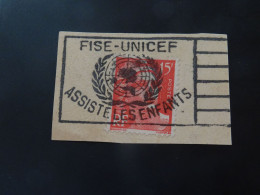 FRANCE Marianne -UNICEF -assiste Les Enfants - Oblitérés