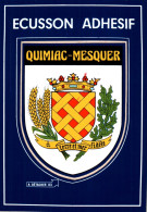 CPM - MESQUER-QUIMIAC - BLASON Adhésif  ...Edition P.Artaud - Mesquer Quimiac