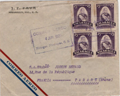 LSC - PAR AVION - MANAGUA Pour TARARE - 4 JUIN 1939 - Guatemala