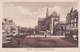 1889	115	Haarlem, Groote Markt Met Sint Bavo (zie Auto’s) (minuscule Vouwen In De Hoeken) - Haarlem