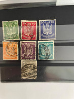 Geman Empire, Airmail, 210/218+344/350+378/384, O, Cat. Val 660, Minimally Desired Revenue 60 - Airmail & Zeppelin