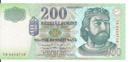 HONGRIE 200 FORINT 1998 UNC P 178 - Hongarije