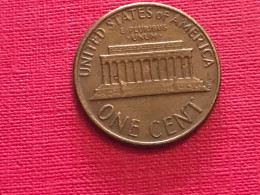 Münze Münzen Umlaufmünze USA 1 Cent 1977Münzzeichen D - 1959-…: Lincoln, Memorial Reverse