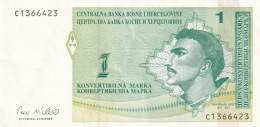 Bosnia And Herzegovina, XF, 1 Convertible Mark, 1997, Pick-59 - Bosnië En Herzegovina