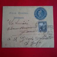 LETTRE ARGENTINE POUR ST DENIS D OLERON - Storia Postale