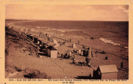 FRANCE - Ile De Ré - Du Haut Des Belles Dunes, Vue Superbe Sur La Plage Du Bois Et La Mer - Carte Postale Ancienne - Ile De Ré