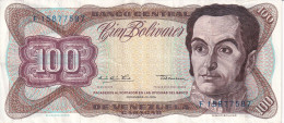 BILLETE DE VENEZUELA DE 100 BOLIVARES DE DICIEMBRE-12-1978  (BANKNOTE) - Venezuela