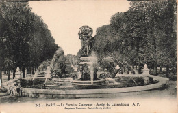 FRANCE - Paris - La Fontaine Carpeaux - Jardin Du Luxembourg  - Carte Postale Ancienne - Sonstige & Ohne Zuordnung