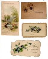 Lot D'images Religieuses N°1 - Env. 1900 - Verzamelingen & Kavels