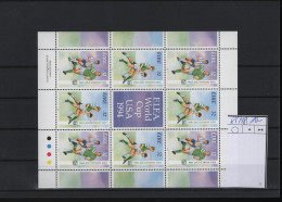 Irland Michel Cat.No. Mnh/** Sheet 857/858 Soccer - Hojas Y Bloques