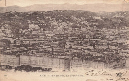 FRANCE - Nice - Vue Générale - Le Grand Hôtel - Carte Postale Ancienne - Cafés, Hotels, Restaurants