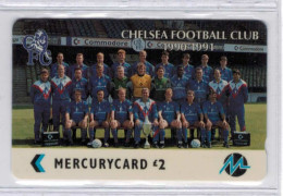 Chelsea - Photo D'équipe - Voir Scans - (A0804) - Mercury Communications & Paytelco