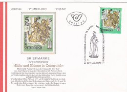 BENEDIKTINERSTIFT ADMONT   FDC   COVERS 1993  AUSTRIA - FDC