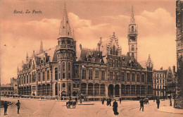 BELGIQUE - Gand - La Poste - Animé - Architecture - Carte Postale Ancienne - Gent