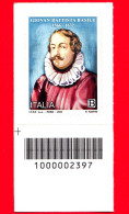 Nuovo - MNH - ITALIA - 2024 - Giovan Battista Basile (1566-1632), Letterato E Scrittore - B - Barre 2397 - Code-barres