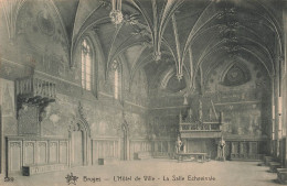 BELGIQUE - Bruges - L'Hôtel De Ville - La Salle Echevinale - Carte Postale Ancienne - Brugge