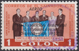 1962 El Salvador AEREO °  Mi:SV 845, Sn:SV C193, Yt:SV PA174, 3rd Central American Industrial Exposition - Salvador